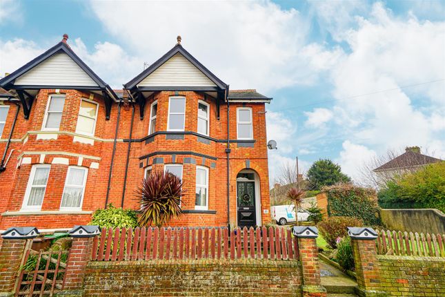 Thumbnail Semi-detached house for sale in Eversley Road, St. Leonards-On-Sea