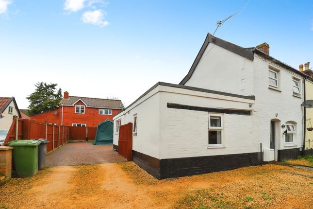 Thumbnail End terrace house for sale in Hargham Road, Attleborough