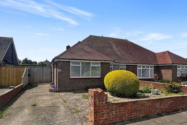 Thumbnail Semi-detached bungalow for sale in Orchard Avenue, Tarring, Worthing