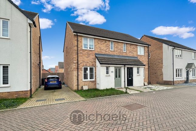 Thumbnail Semi-detached house for sale in Giraffe Row, Stanway, Colchester