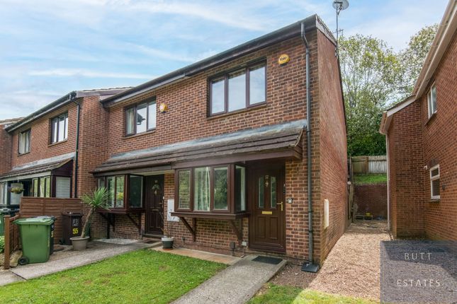 Thumbnail End terrace house for sale in Kinnerton Way, Exeter