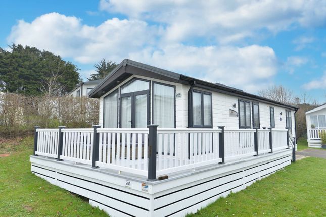 Mobile/park home for sale in Shorefield Road, Downton, Lymington, Hampshire