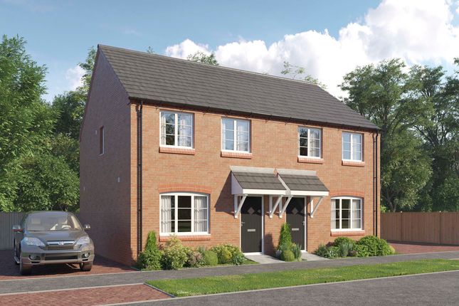 Thumbnail Semi-detached house for sale in "The Carlton" at Barton Road, Barton Seagrave, Kettering