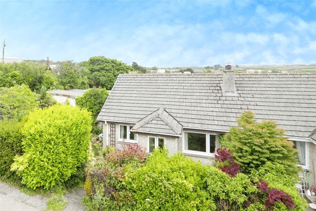 Thumbnail Bungalow for sale in Churchfield Close, Ludgvan, Penzance, Cornwall