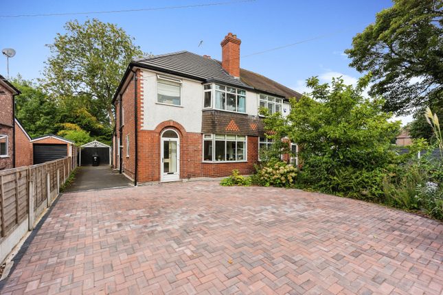 Thumbnail Semi-detached house for sale in Chester Road, Hazel Grove, Stockport, Cheshire