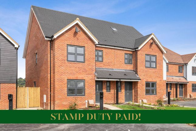 Thumbnail Semi-detached house for sale in Plot 15 Meadow View, Nazeing