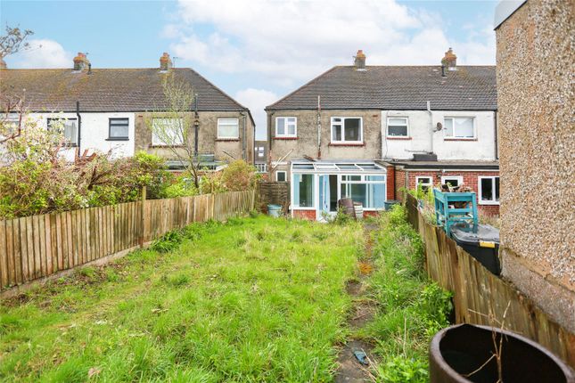 Thumbnail End terrace house for sale in Fairway Crescent, Portslade, Brighton, East Sussex