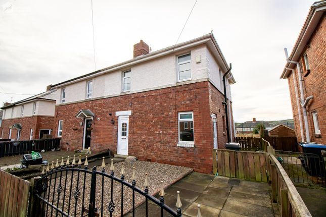 Thumbnail Semi-detached house for sale in Hall Avenue, Ushaw Moor, Durham, Durham
