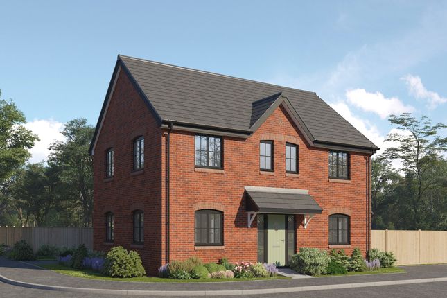 Thumbnail Detached house for sale in "The Bowyer" at Gatewen Road, New Broughton, Wrexham