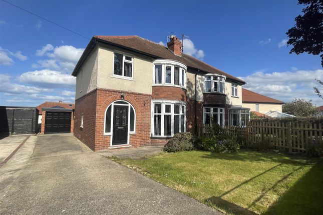 3 bed semi-detached house for sale in Newlands Park Road, Scarborough YO12