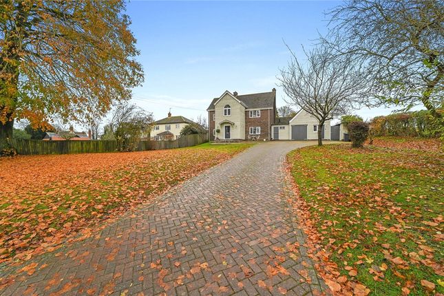 Detached house for sale in Aveley Lane, Shimpling, Bury St. Edmunds, Suffolk