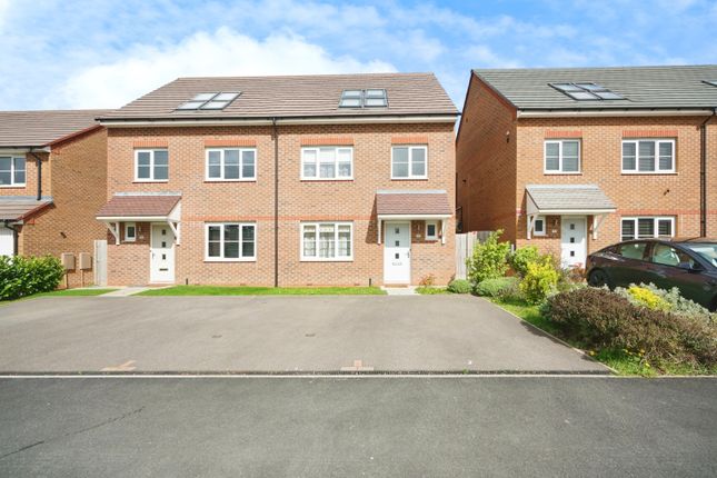 Thumbnail Semi-detached house for sale in Garrett Meadow, Manchester