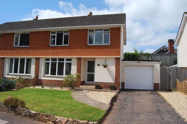 Thumbnail Semi-detached house to rent in Woolbrook Park, Sidmouth