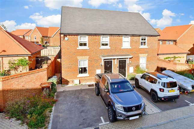 Thumbnail Semi-detached house for sale in Braganza Drive, Staplehurst, Tonbridge, Kent