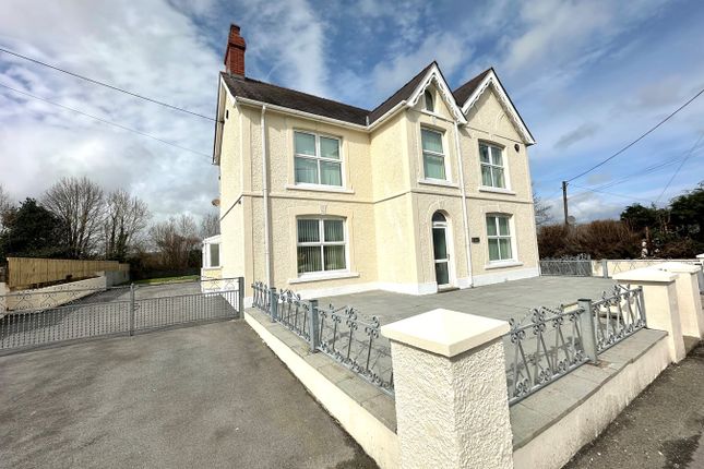 Detached house for sale in Llanybydder