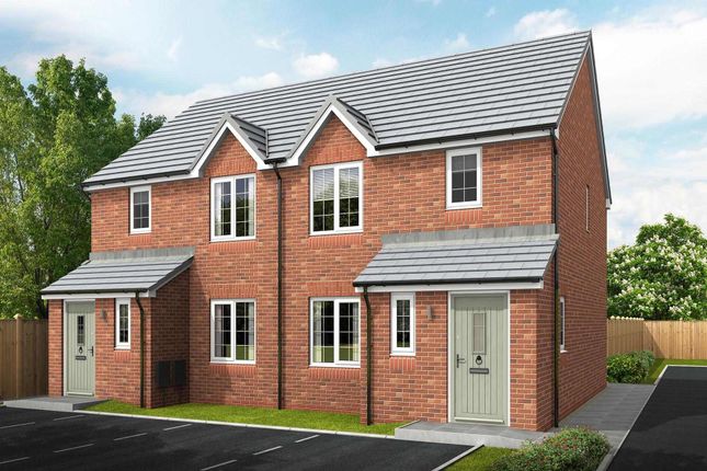 Semi-detached house for sale in "The Trevithick - Rectory Woods" at Rectory Lane, Standish, Wigan