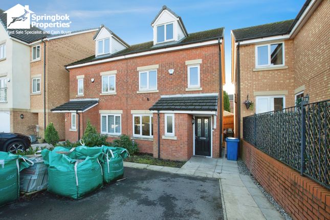 Thumbnail Semi-detached house for sale in Bradley Close, Standish, Wigan, Lancashire