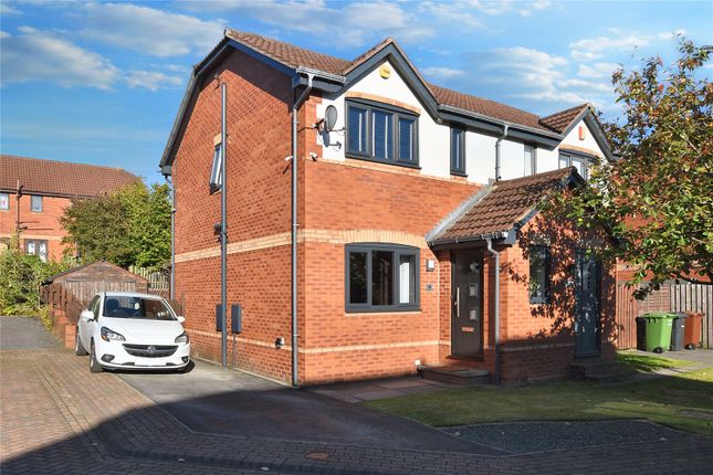 Thumbnail Semi-detached house for sale in Pembroke Drive, Morley, Leeds, West Yorkshire