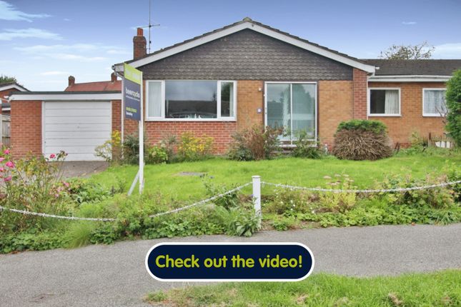 Thumbnail Semi-detached bungalow for sale in Canada Drive, Cherry Burton, Beverley