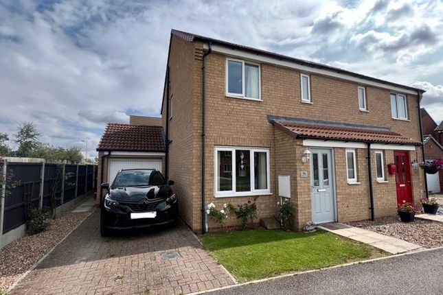 Thumbnail Semi-detached house for sale in Ferrous Way, North Hykeham, Lincoln