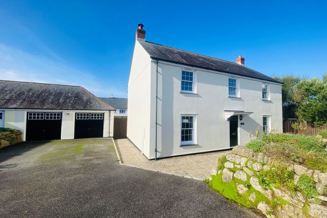 Thumbnail Detached house for sale in Tower Meadows, St. Buryan, Penzance
