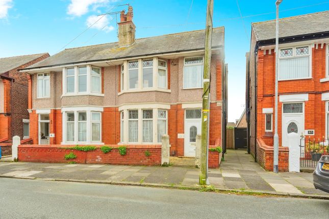 Semi-detached house for sale in Cliff Road, Wallasey