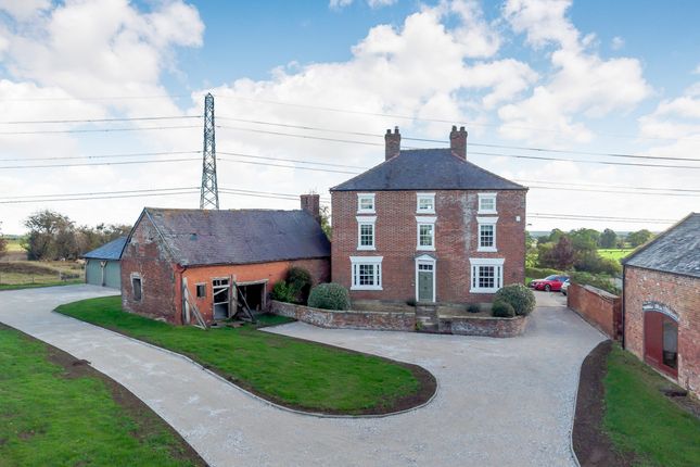 Detached house for sale in The Farmhouse, Oswestry