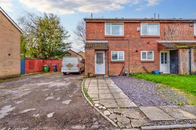 End terrace house for sale in Fairview Close, St. Mellons, Cardiff.