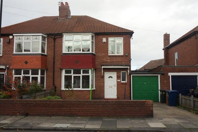 Thumbnail Semi-detached house to rent in Northfield Road, Gosforth, Newcastle Upon Tyne
