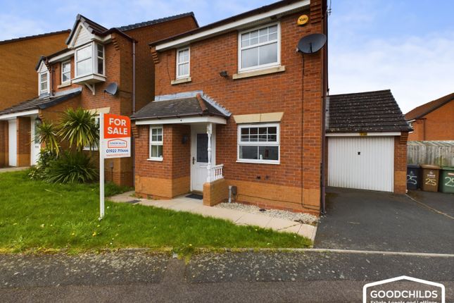 Thumbnail Detached house for sale in Alderley Crescent, Walsall