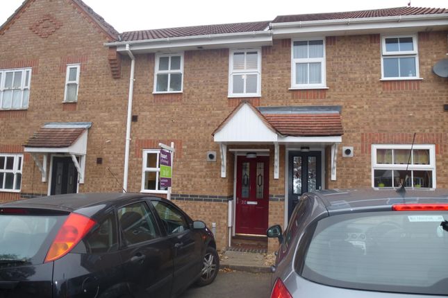 Thumbnail Terraced house to rent in Honeysuckle Court, Peterborough