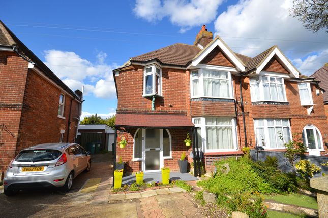 Thumbnail Semi-detached house for sale in Shorncliffe Road, Folkestone