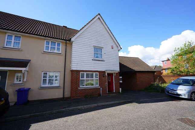Terraced house for sale in Mary Rose Close, Chafford Hundred, Grays
