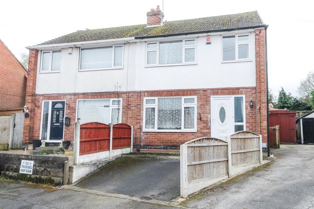 Semi-detached house for sale in Garden Road, Eastwood, Nottingham