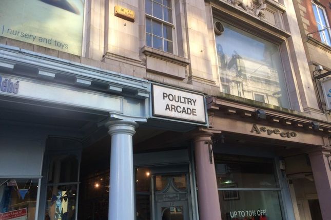 Thumbnail Flat to rent in Poultry Arcade, Nottingham