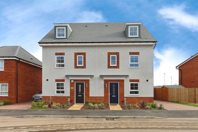 Thumbnail Semi-detached house for sale in Mindaro Way, Rugby