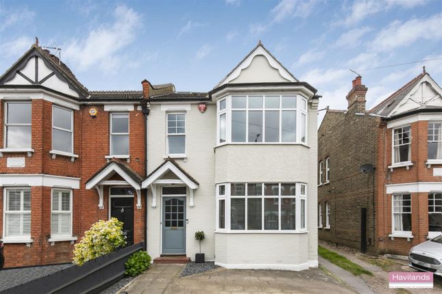 Thumbnail End terrace house for sale in Hoppers Road, Winchmore Hill
