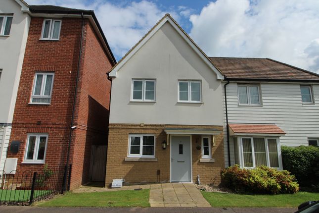 Thumbnail End terrace house for sale in Top Fair Furlong, Redhouse Park, Milton Keynes