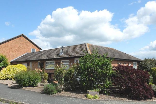 Thumbnail Detached bungalow for sale in 42 Churchill Meadow, Ledbury, Herefordshire