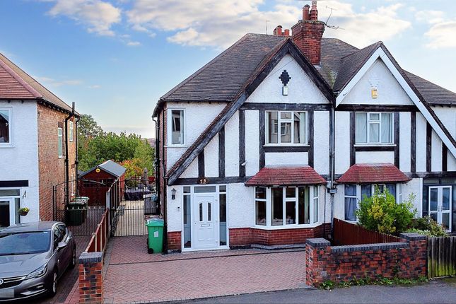 Thumbnail Semi-detached house for sale in Wimbledon Road, Nottingham
