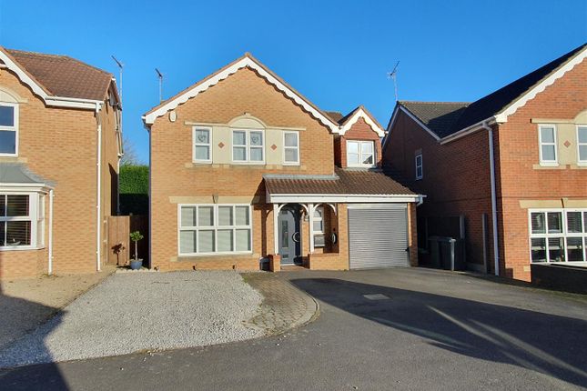 Thumbnail Detached house for sale in Chilcott Close, Coalville, Leicestershire