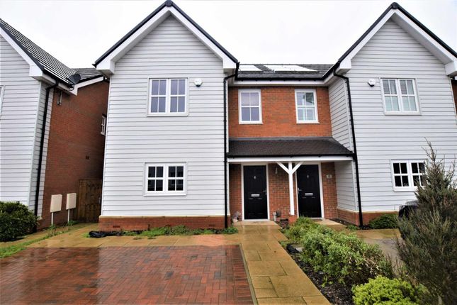 Thumbnail Semi-detached house for sale in St. Johns Mews, St. Johns Way, Corringham, Stanford-Le-Hope