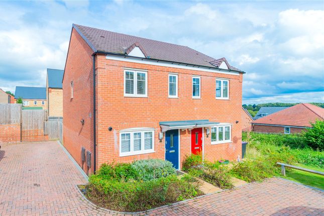 Semi-detached house for sale in Monksmoor Road, Lightmoor Village, Telford, Shropshire