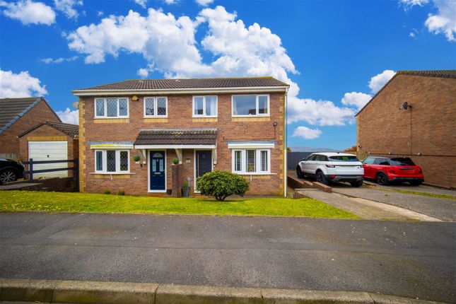 Thumbnail Semi-detached house for sale in Heol Cwarrel Clark, Caerphilly