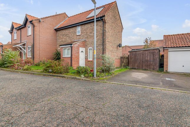 Thumbnail End terrace house for sale in Springfield, Norwich