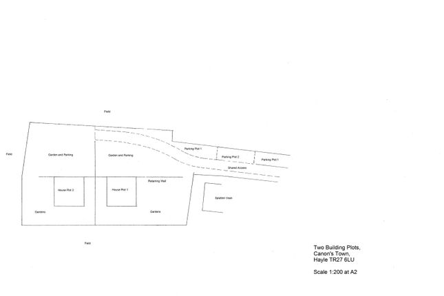 Thumbnail Land for sale in Canonstown, Hayle