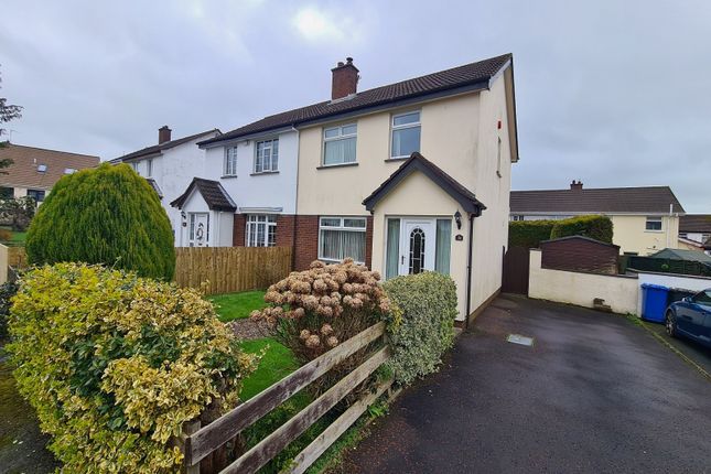 Thumbnail Semi-detached house for sale in Brantwood Gardens, Antrim, County Antrim