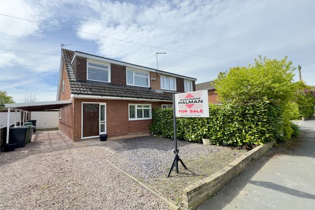 Thumbnail Semi-detached house for sale in Swan Close, Poynton, Stockport