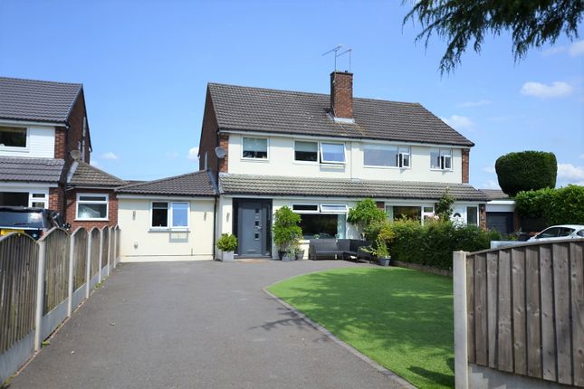Thumbnail Semi-detached house for sale in Station Road, Holmes Chapel, Crewe