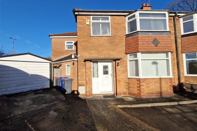 Thumbnail Semi-detached house for sale in Stetchworth Drive, Worsley, Manchester, Greater Manchester